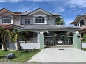 4 Bedrooms 3 Bathrooms Double Storey Semi Detached House For Rent At Senadin Miri For Rent