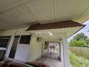 4 Bedrooms 2 Bathrooms Single Storey Terrace Corner House For Rent At Jalan Luak Bay Taman Wah Shin Miri House For Rent 4