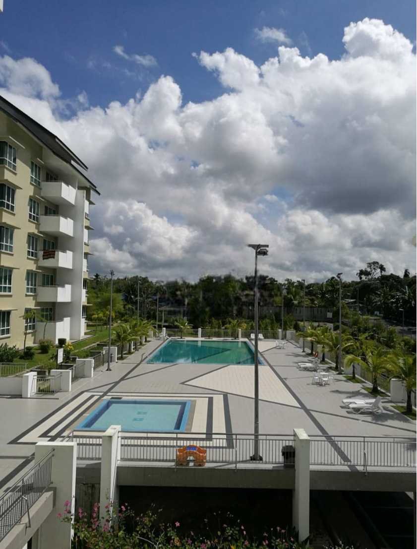 3 Bedroom 2 Bathroom At Homelite Eco Park Condominium Miri For Rent 9